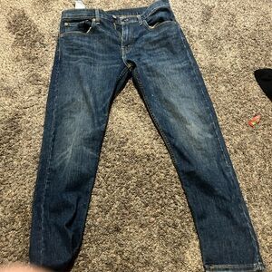 Denim slim fit jeans!! worn once very comfortable!!